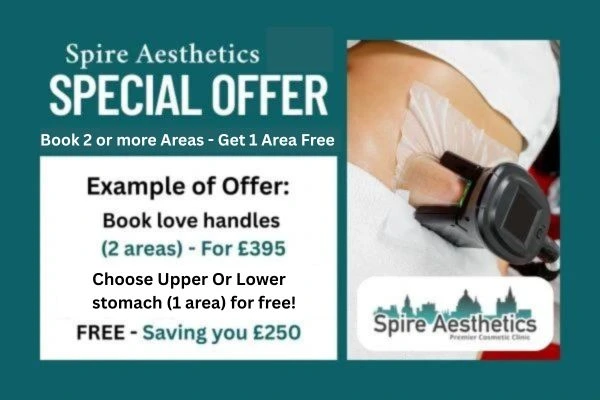 Fat Freezing Promotion Canvey Island from Spire Aesthetics - Book Today!