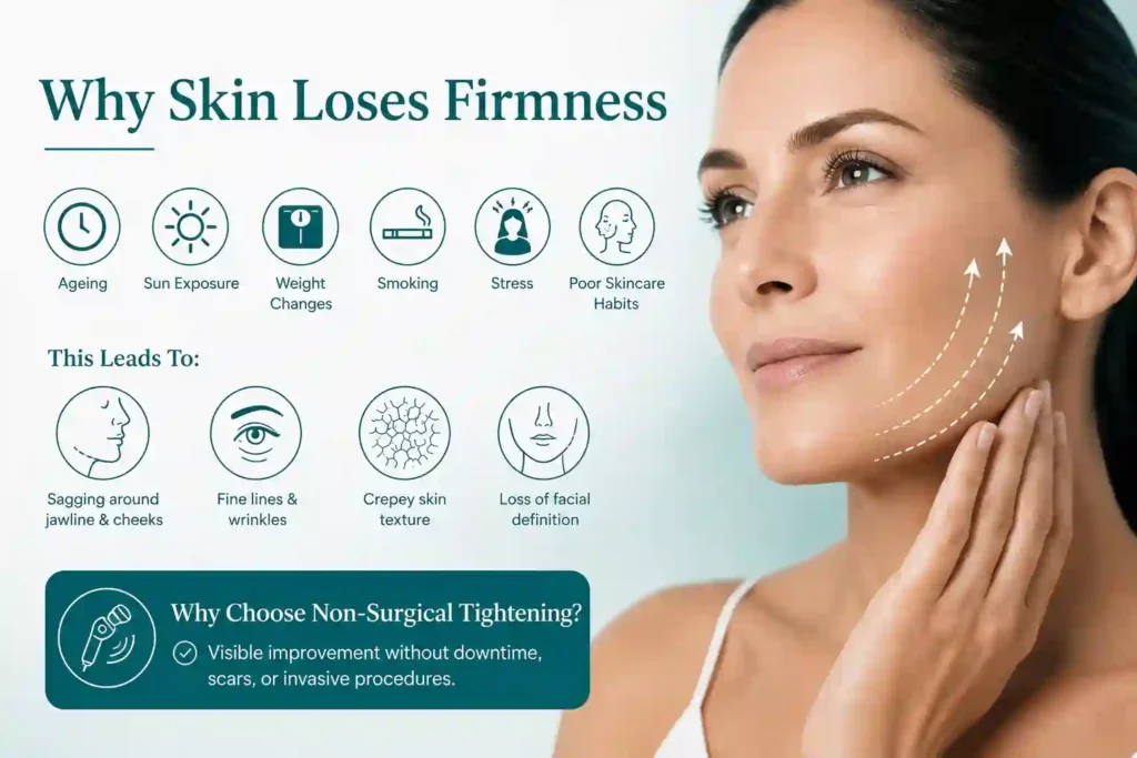 What Makes Skin Lose Firmness and Why Do People Seek Non-Surgical Tightening Canvey Island?